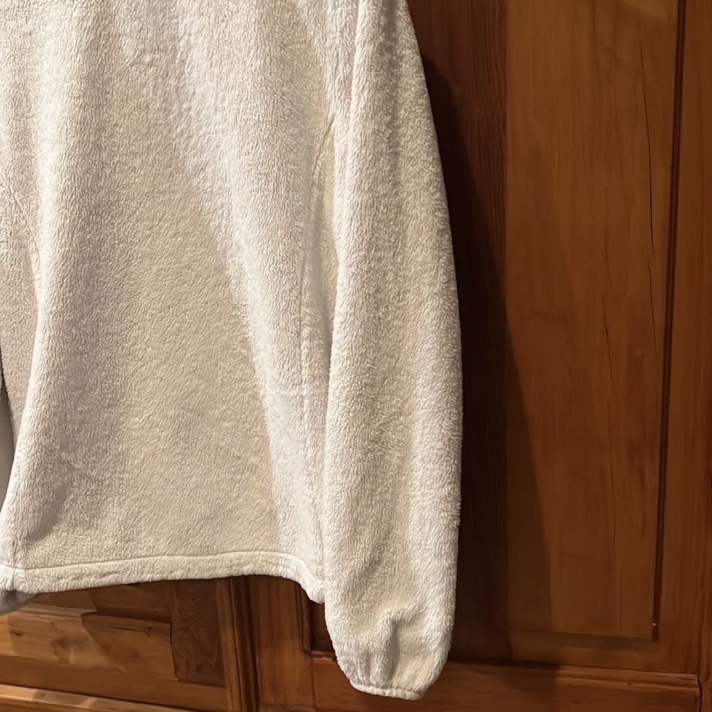 The North Face Jacket Women’s,Sz:SM/P White Osito Fleece Full Zip Pockets Casual - Picture 6 of 10